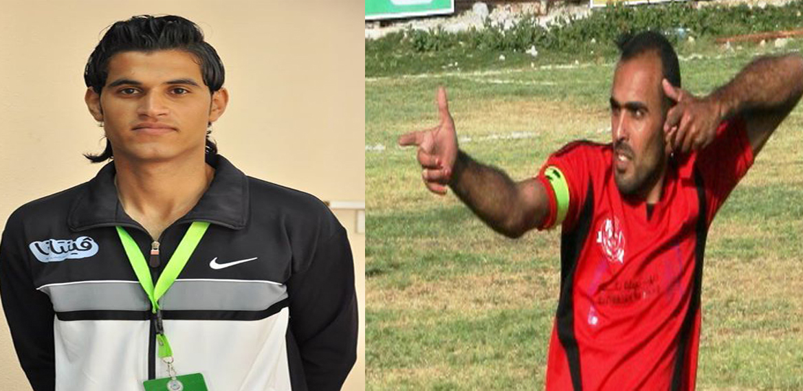 من اليمين: غنام, وحسان