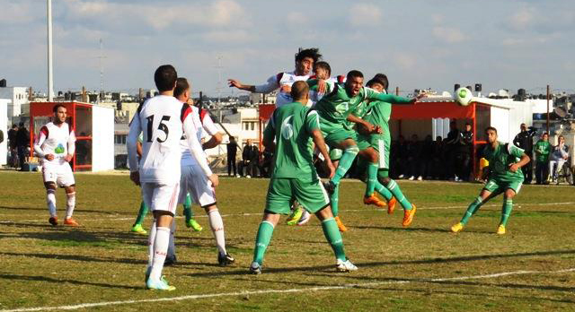 جانب من المباراة