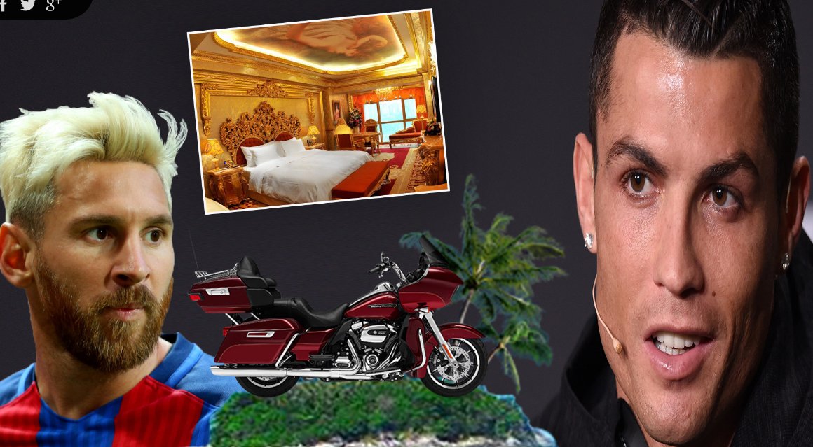 رونالدو يستطيع شراء ميسي