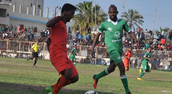 جانب من المباراة