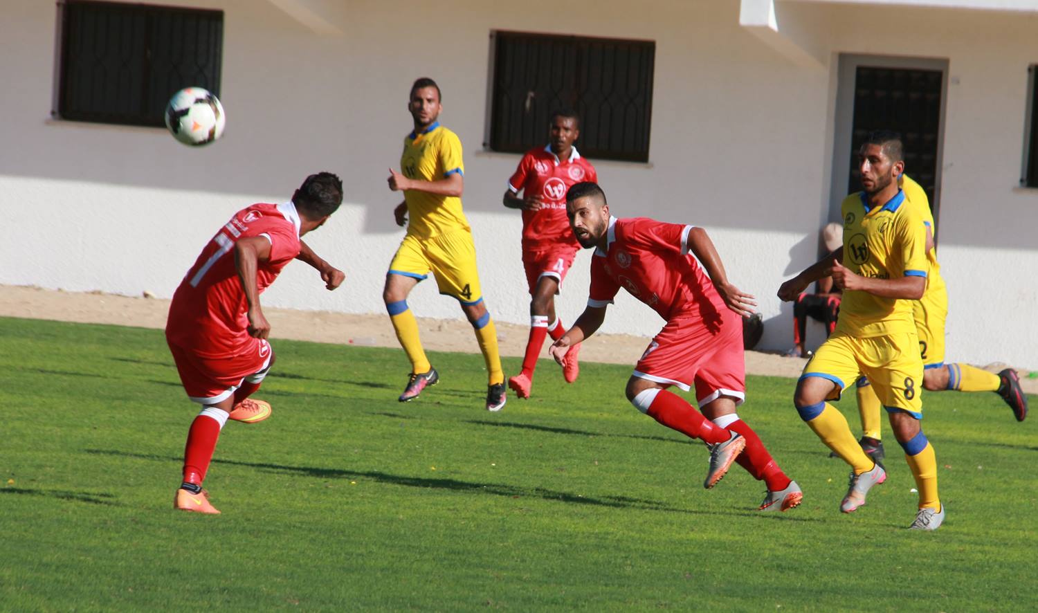 جانب من أحد مباريات الأهلي في الدوري