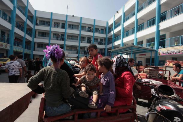  النازحين جراء العدوان على غزة