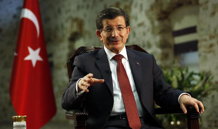 رئيس الوزراء التركي أحمد داود أوغلو 