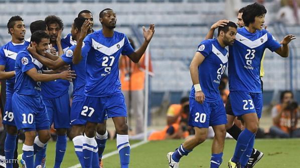 فرحة لاعبو الهلال بالفوز