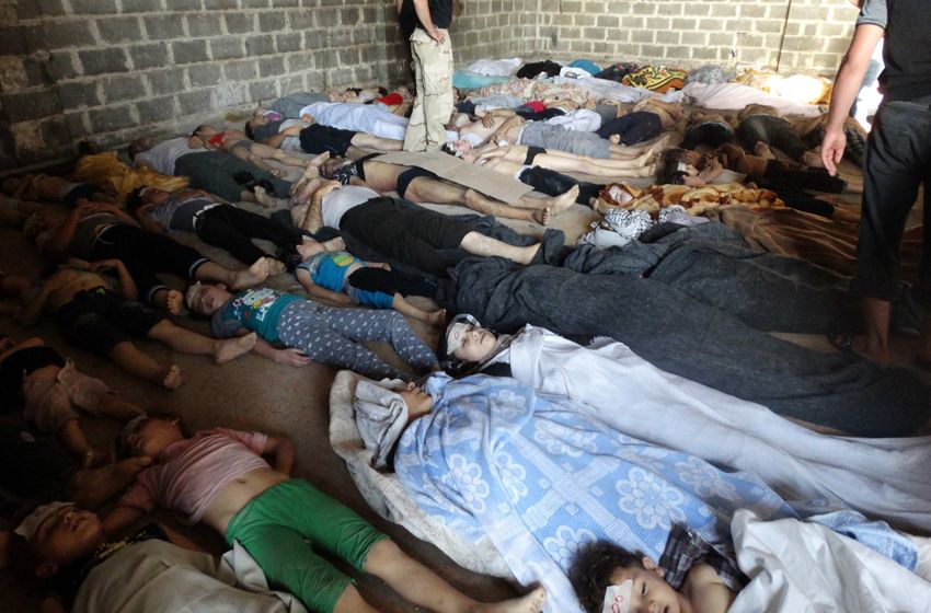 قتلي بالكيماوي في سوريا (أرشيف)