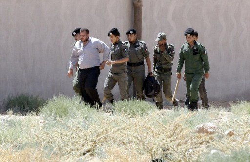 عناصر من حرس الحدود الأردني (أرشيف)