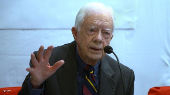 الرئيس الأميركي الأسبق جيمي كارتر 