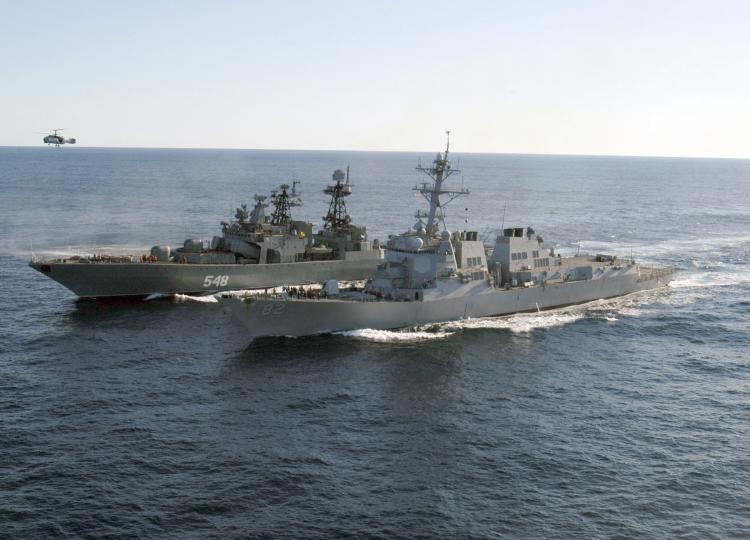 سفن روسية حربية(أرشيف)