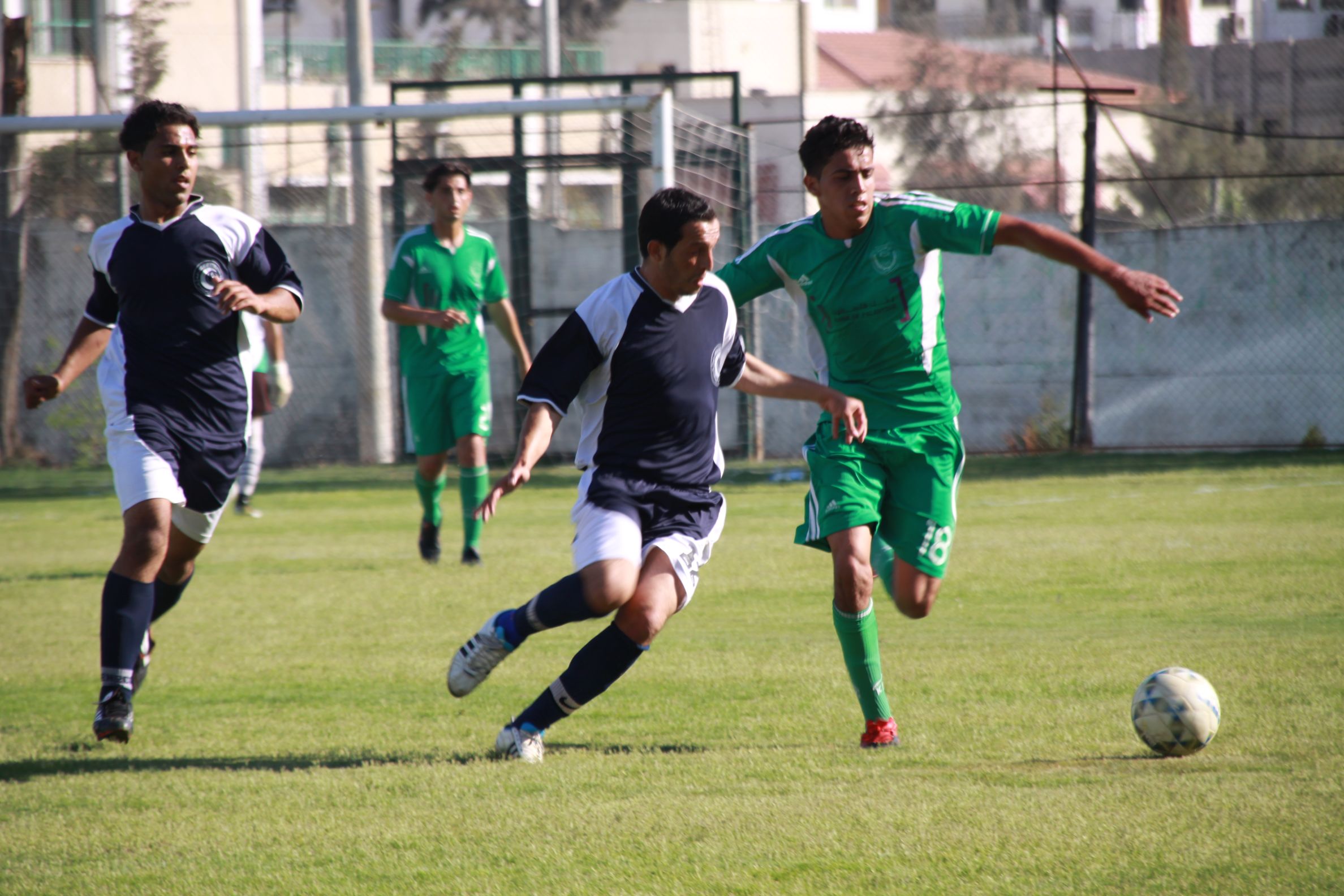 من مباراة الشجاعية والهلال