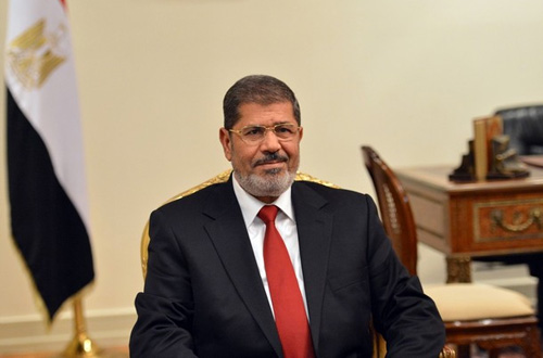 الرئيس المصري محمد مرسي