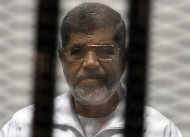  الرئيس المصري المعزول محمد مرسي