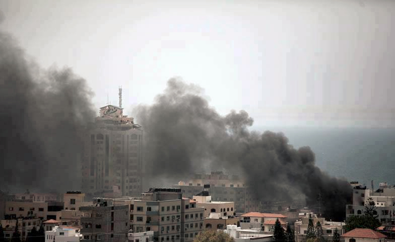 صورة من الحريق