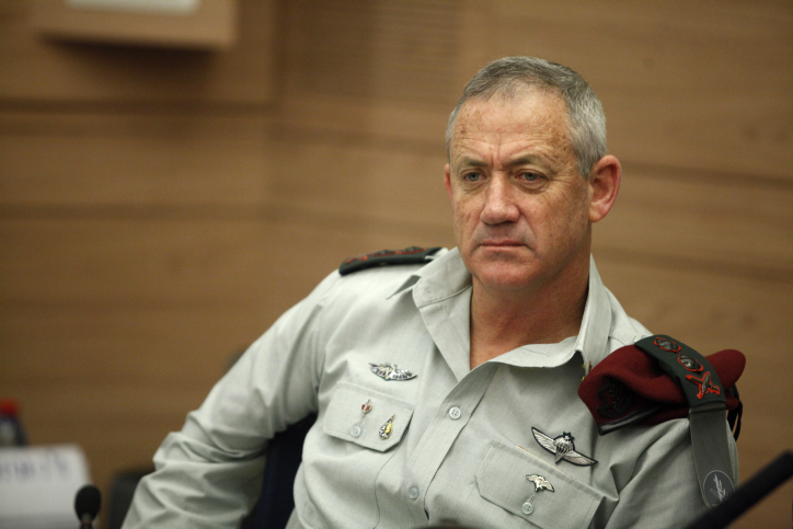  رئيس أركان جيش الاحتلال (الإسرائيلي) بيني غانتس