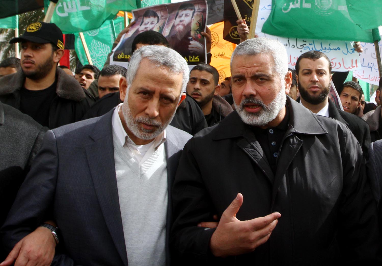 هنية والقيادي في حركة الجهاد محمد الهندي