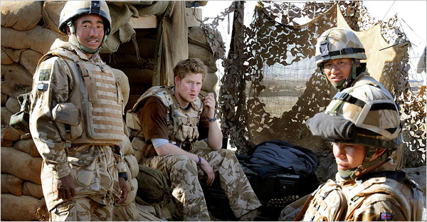 جنود بريطانيين في افغانستان