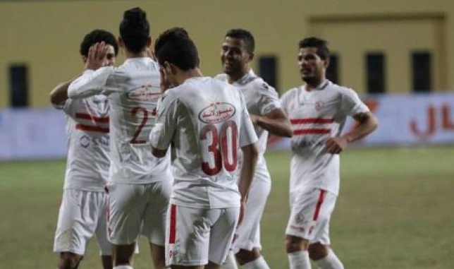 فرحة لاعبي الزمالك بالفوز