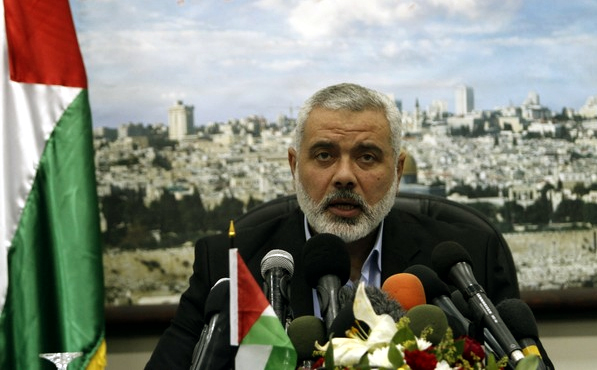 رئيس الوزراء الفلسطيني إسماعيل هنية 