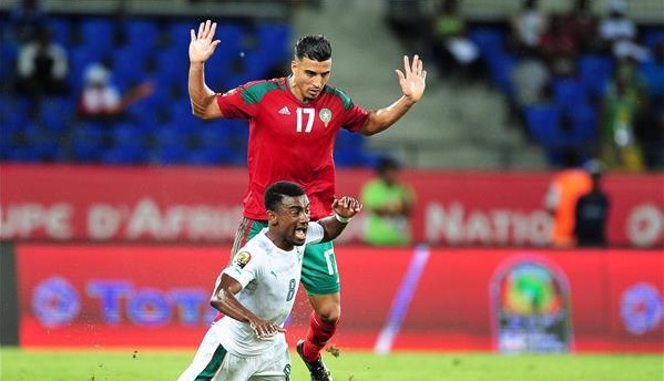 جانب من المباراة